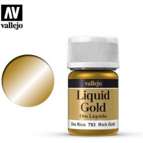 Vallejo Liquid Rich Gold - 35ml - 70793