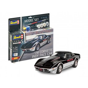 '78 Corvette Indy Pace Car, Model Set, Revell