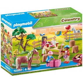 Playmobil - Kinderverjaardagsfeestje op de ponyboerderij 70997
