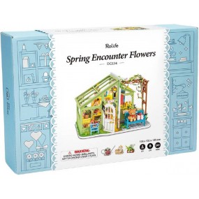 Spring Encounter Flowers, Diy Miniature House