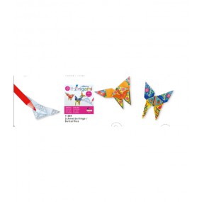 Fridolin Coloring Origami Vlinders 15*15