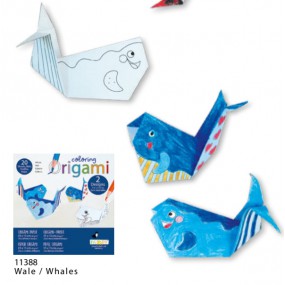 Fridolin Coloring Origami Walvis 15*15