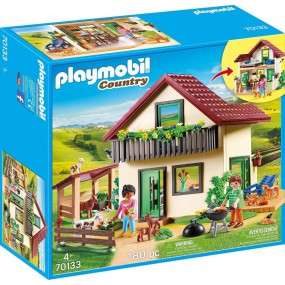 Playmobil - Kinderen met kleine dieren 70137