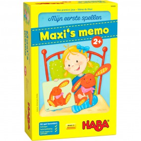 Mijn eerste spellen - Maxi's Memo - Haba