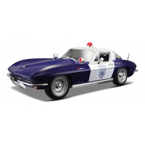 1965 Chevrolet Corvette Police 1:18, Maisto
