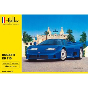 Bugatti EB 110 1:24, Starter Set, Heller