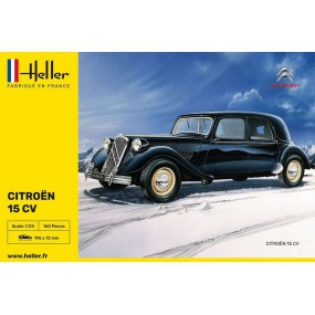 Citroën 15 CV 1:24, Starter Set, Heller