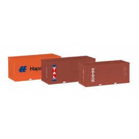 3x 20ft. Container Hapag Lloyd, TAL, Triton 1:87, Herpa