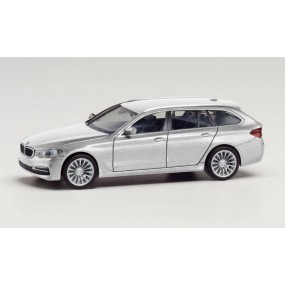 BMW 5 Touring (G31), zilver metallic 1:87, Herpa