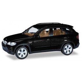 BMW X5, zwart metallic 1:87, Herpa