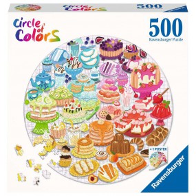 Circle of Colours: Desserts pastries - 500 stukjes Ravensburger