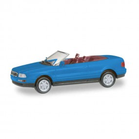 Audi Cabrio blauw 1:87 (Minikit), Herpa