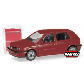VW Golf III rood 1:87 (minikit), Herpa