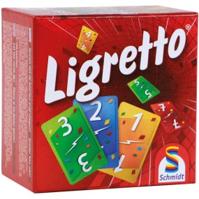 Ligretto rood - Kaartspel, 999games