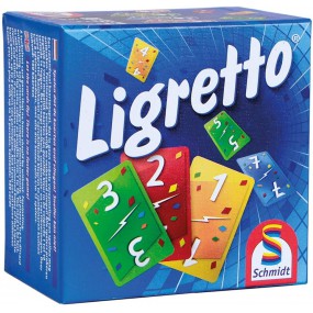 Ligretto blauw - Kaartspel, 999games