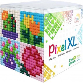 Pixel XL kubus set - Bloemen