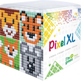 Pixel XL kubus set - Wilde dieren