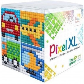 Pixel XL kubus set - Voertuigen