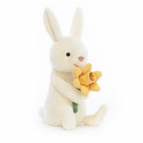 Bobbi Bunny with Daffodil, 18cm, Jellycat