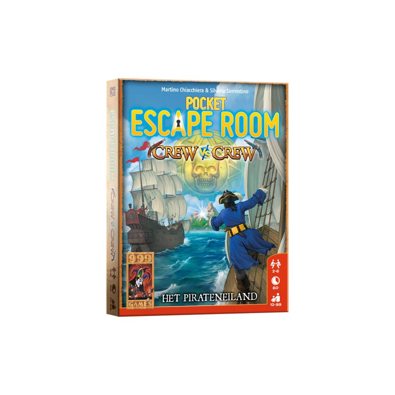 Pocket Escape Room: Crew vs Crew - Kaartspel, 999games