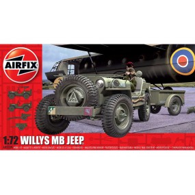 Willys MB Jeep 1:72, Airfix