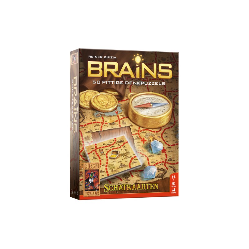 Brains: Schatkaarten - Breinbreker, 999games