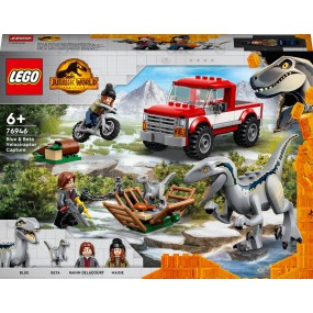 LEGO JURASSIC WORLD - Blue & Beta Velociraptorvangst 76946