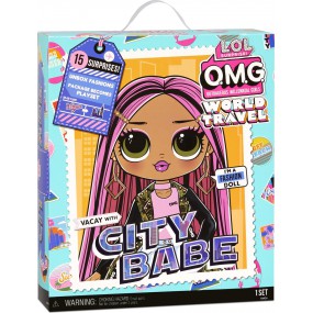 L.O.L. Surprise! OMG World Travel Doll - City Baby