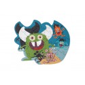 Compact puzzel, Monsters, Scratch