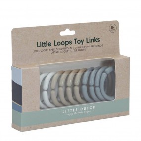 Little Loops Speelgoedringen Blue- Little Dutch