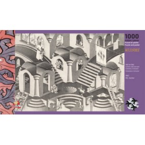 Hol en Bol - M.C. Escher 1000stukjes Puzzelman