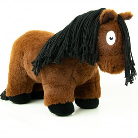 Crafty Ponies - Paarden Knuffel, Bruin/Zwart