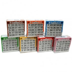 Bingo kaarten 500stuks voor 75 ballen