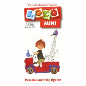 Mini Loco Boekje Puzzelen met Pluk van de Petteflet (4-6)
