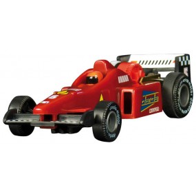 Darda formule 1 auto rood